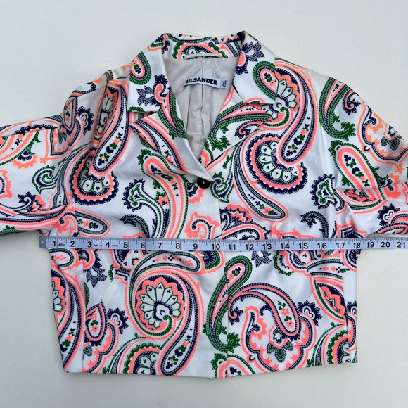 NWT Jil Sander Le Chatelier Paisley print blazer - Picture 13 of 16